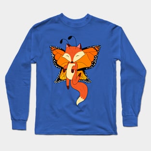 Butterfly Fox Long Sleeve T-Shirt